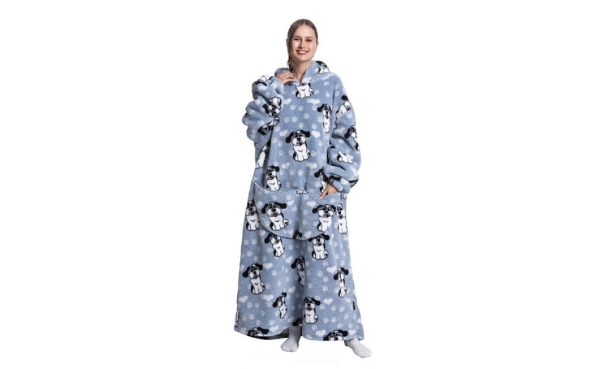 Image 46: Matching Family Snuggle Hooded Blanket