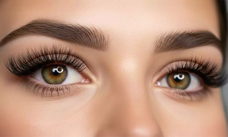 Rehaussement des cils avec teinture, option traitement revitalisant