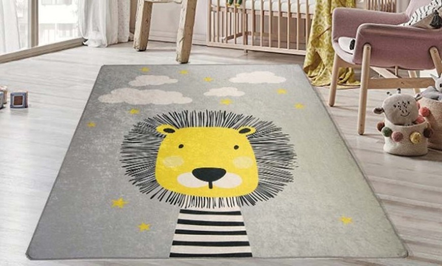 Image 1: Tapis décoratif pour chambre d'enfant