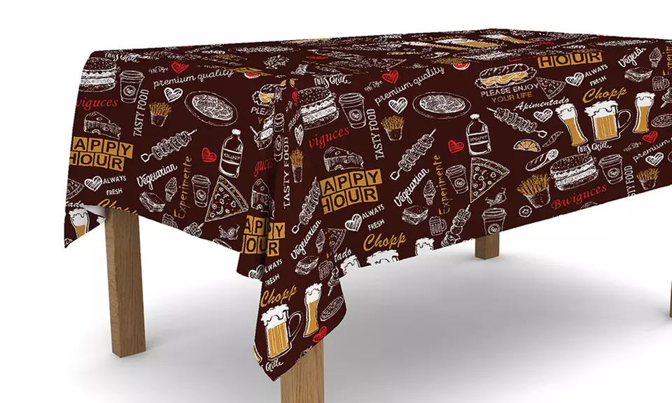 Tovaglia Stile Moderno in Tela Cerata PVC Antimacchia