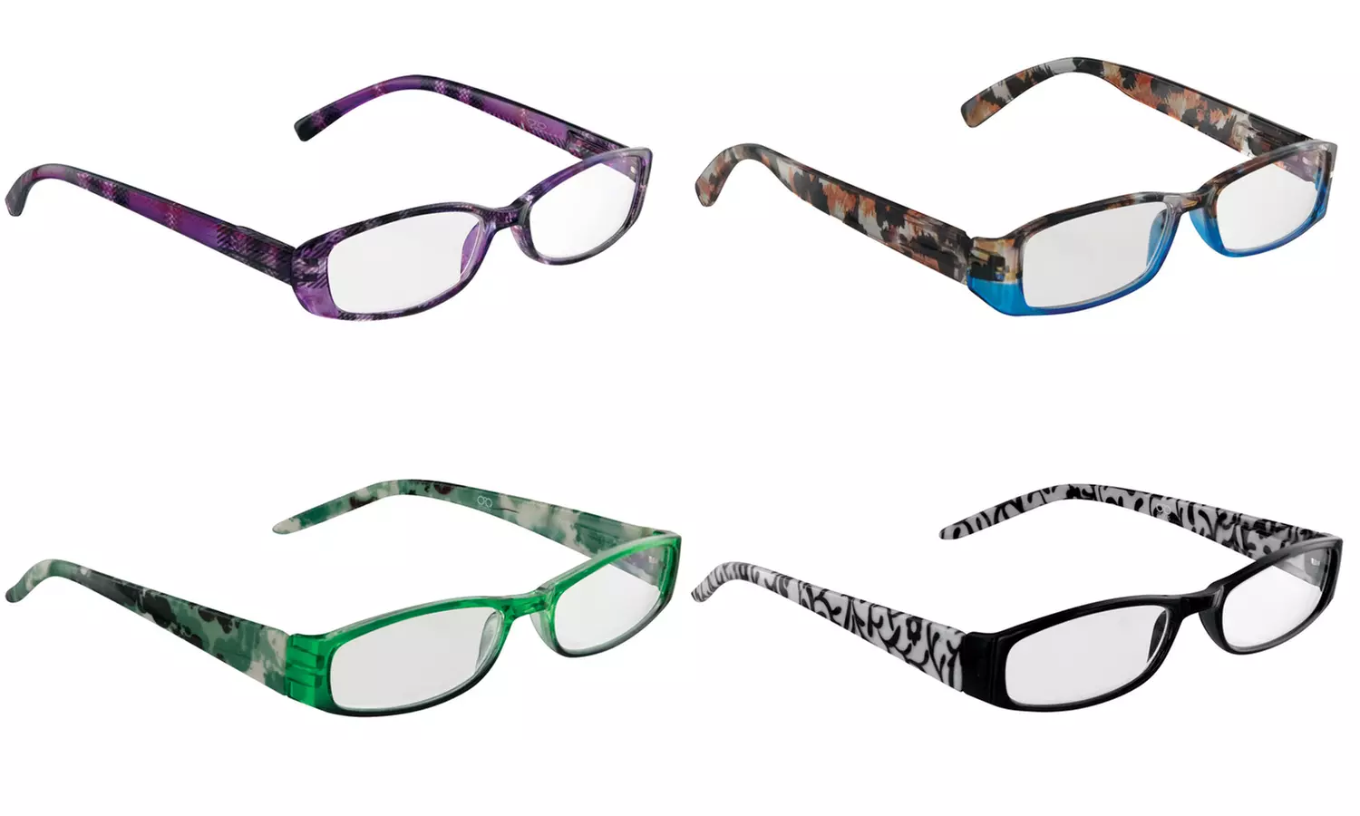 Optimum Optical Women’s Reading Glasses with Leather Case - Primary Image