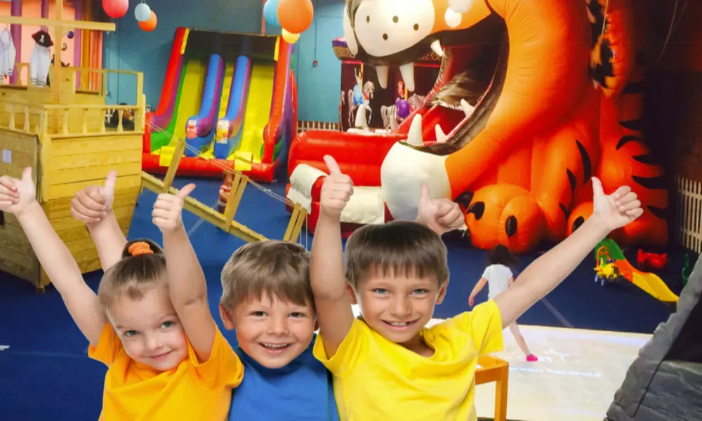 Two or Four Unlimited Play Children's Passes, or Six-Month Pass at Inside Playground (Up to 48% Off) - Primary Image