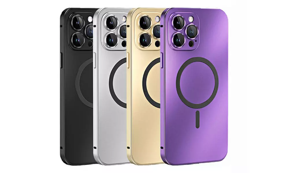 Coque protectrice en aluminium avec cadre magnétique MagSafe - Primary Image