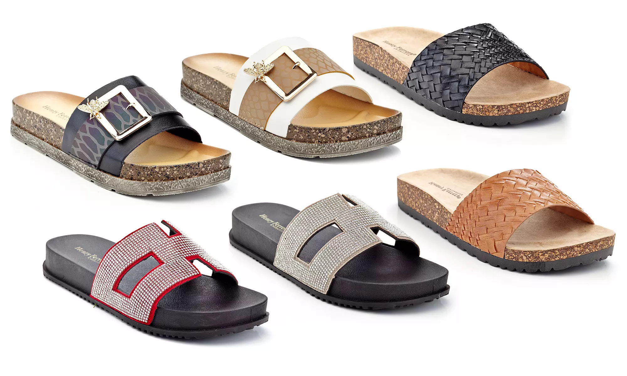 Henry Ferrera Women's Assorted Birkin Slide Sandals - Primary Image