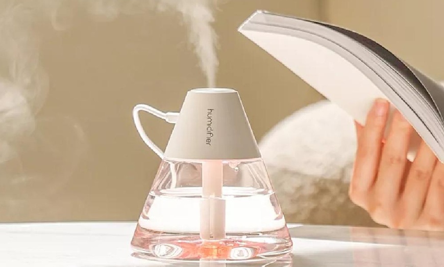 Image 5: Volcano Shaped Humidifier