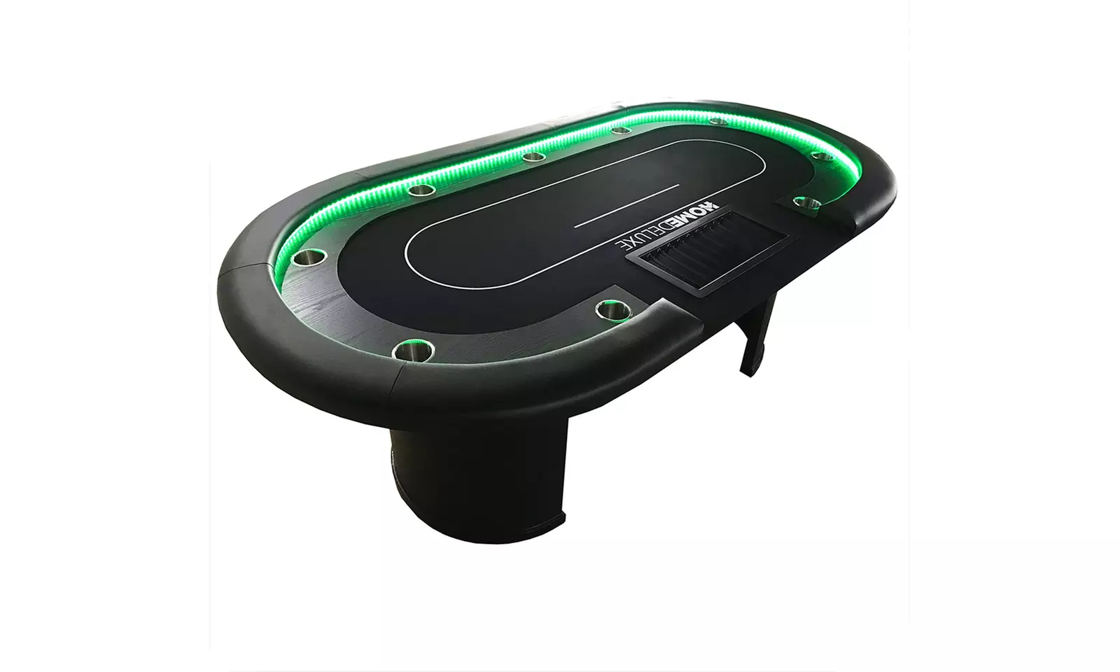 Home Deluxe LED-Pokertisch „Full house"