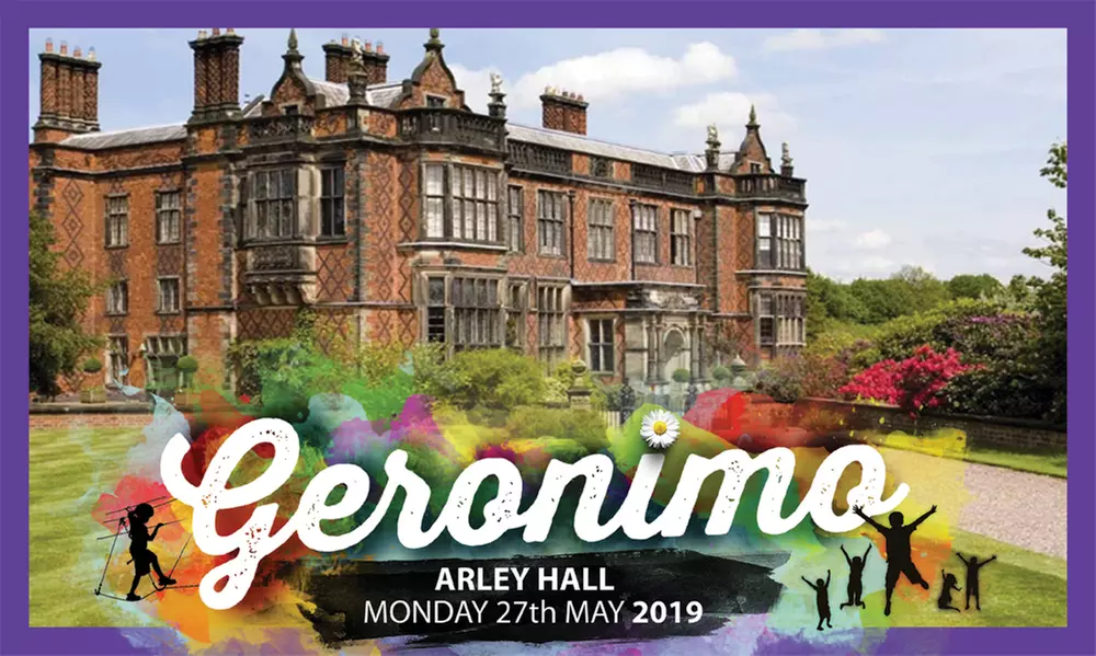 Geronimo Festival, Day Tickets with Optional Car Park Entry, Mon 27 May 2019, Arley Hall, Northwich (Up to 55% Off) - Primary Image