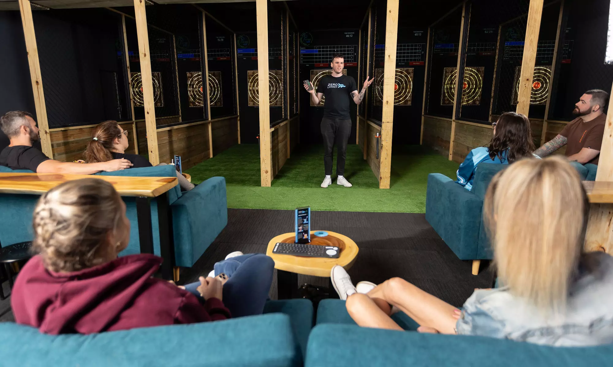 60-Minute Axe Throwing Session with Digital Interactive Board for 2-10