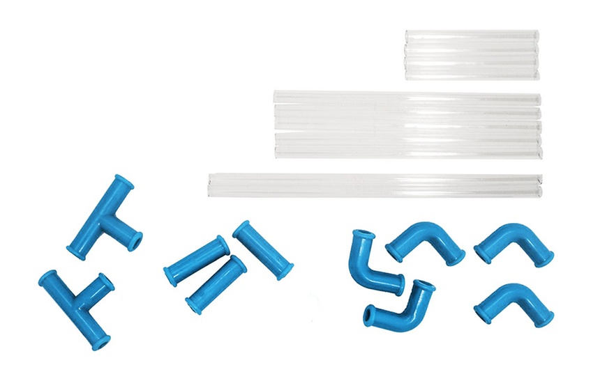 Image 4: 21-Piece Straw Construction Kit 