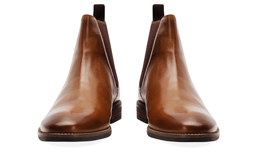 Image 6: Men's Square Toe Chelsea Boot