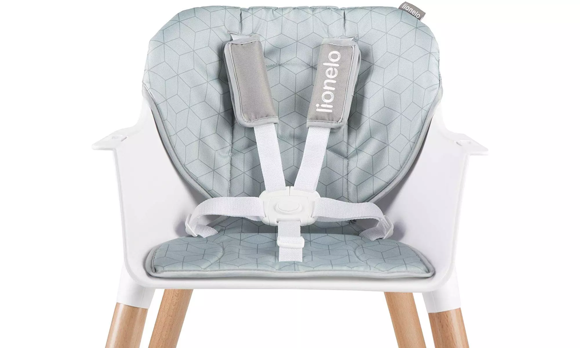 Chaise haute 2 en 1 Lionelo Koen avec pieds en hêtre - Image 3