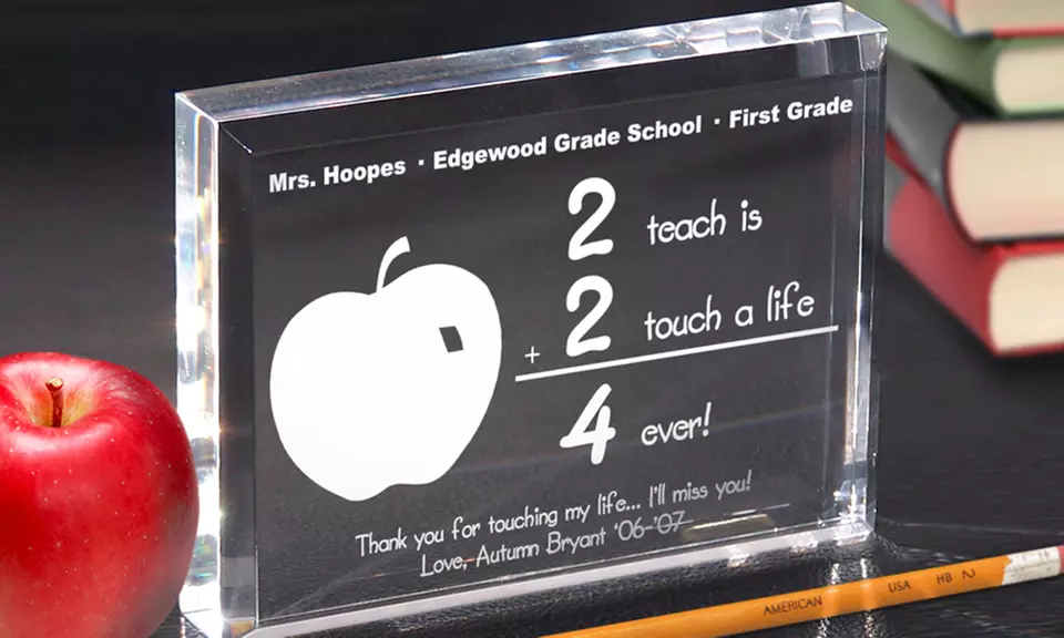 Create Unique Acrylic Teacher Keepsakes