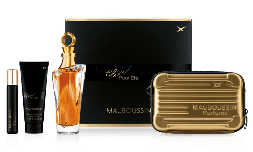 Image 4: Coffret Mauboussin avec eau de parfum, gel douche, travel spray et sac