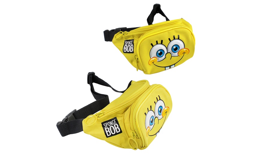 Image 21: Spongebob Backpack Set