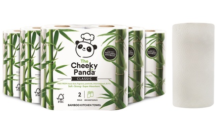 10 Cheeky Panda Bamboo Kitchen Rolls | Groupon Goods