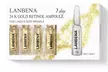 Pack ampoules visage Lanbena, 3 formules possibles "24 K Gold", "Q10" et "Acide Hyaluronique" - Second Medium