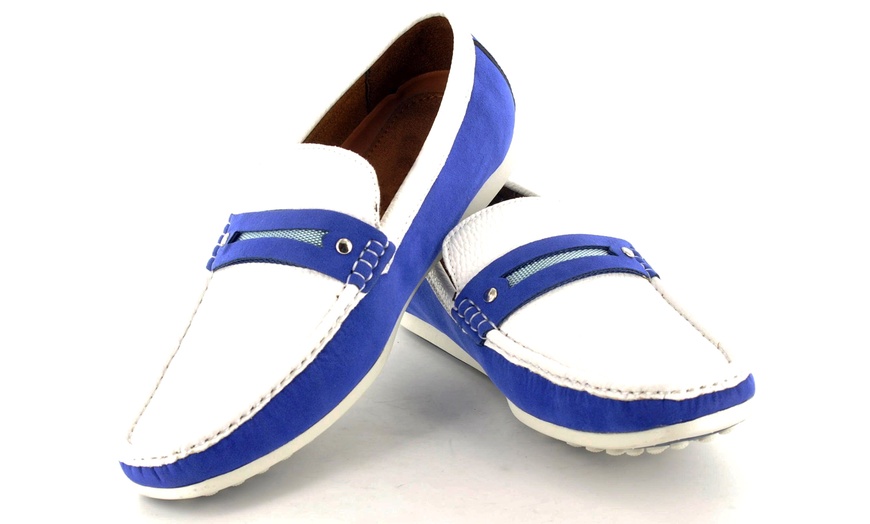 Image 7: Two-Tone Men's Loafers 