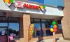 One 18-inch Vibrant High Quality Long Floating Heart/Star Mylar Balloon (Up to 22% Off)