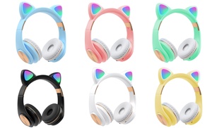 Cat Ears Wireless Headphones