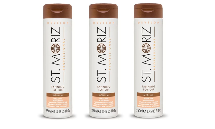 Image 1: St. Moriz Tanning Lotion