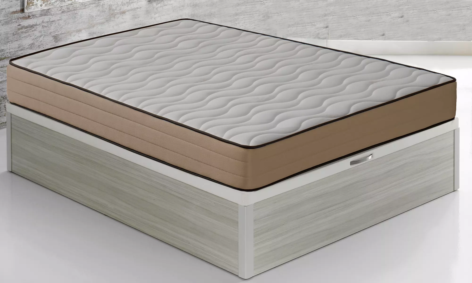 Materasso Bambú Deluxe con 2 cuscini