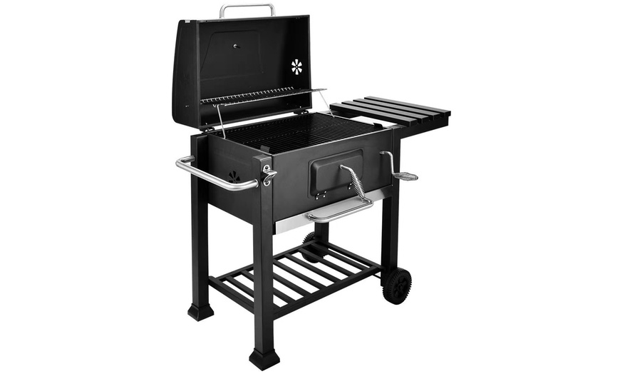 Image 1: Square BBQ Grill