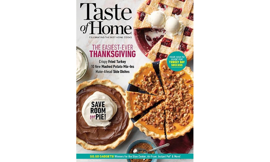 Up To 53 Off on Taste of Home Magazine Groupon Goods