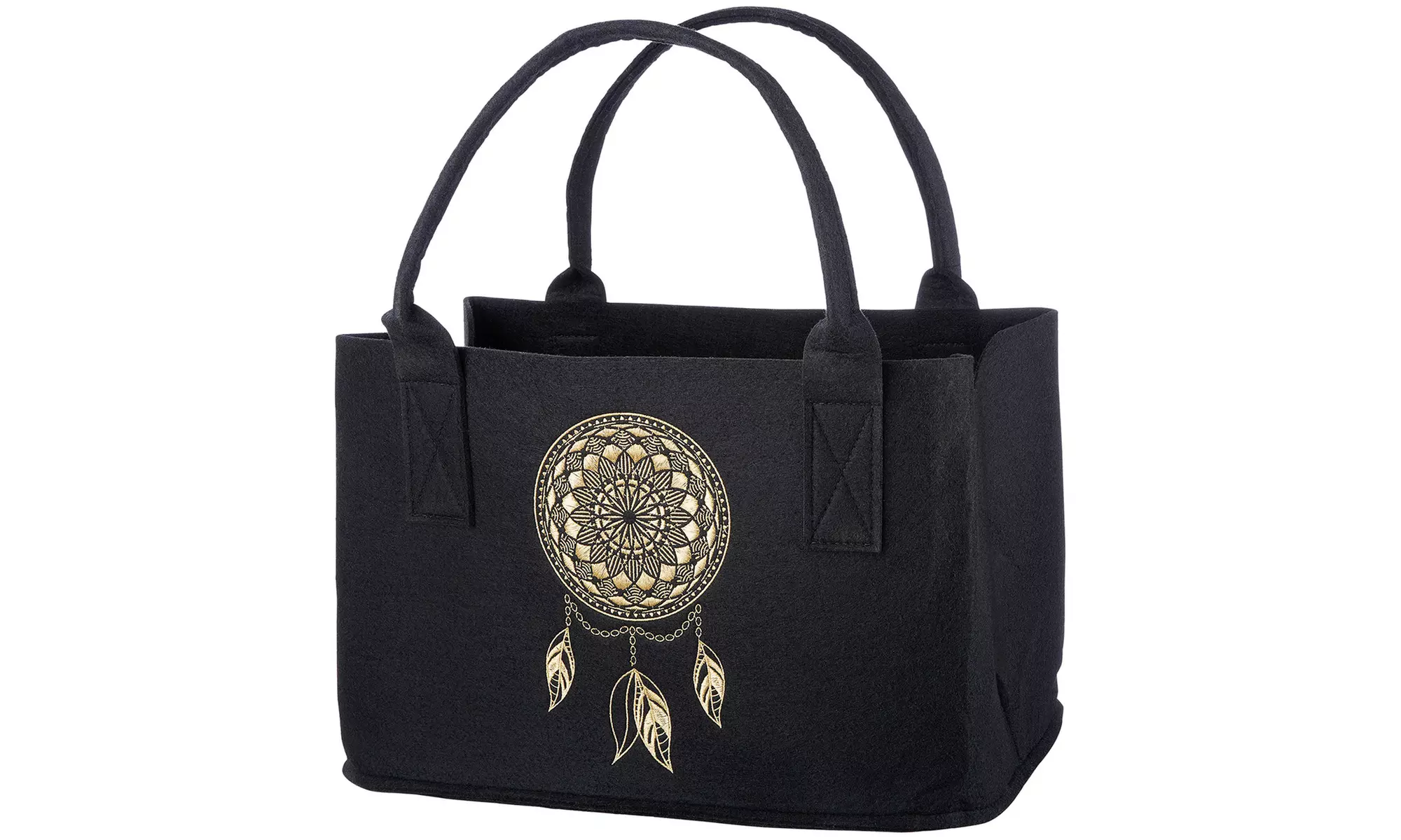 GMD Living Filztasche mit besticktem Motiv