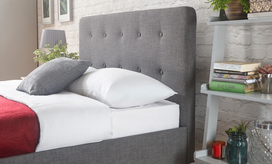 Image 2: Fabric Bedstead