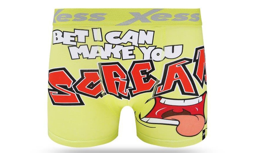 Image 22: Men's Novelty Boxers 3-Pack