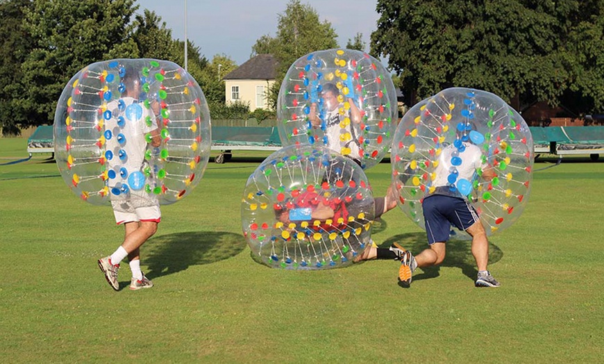 Image 4: Zorb Football Game