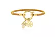 Willowbird Tree of Life & Hamsa Mesh Bangle Bracelet in Stainless Steel - Second Medium