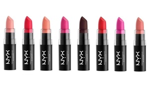 Eight NYX Matte Lipsticks