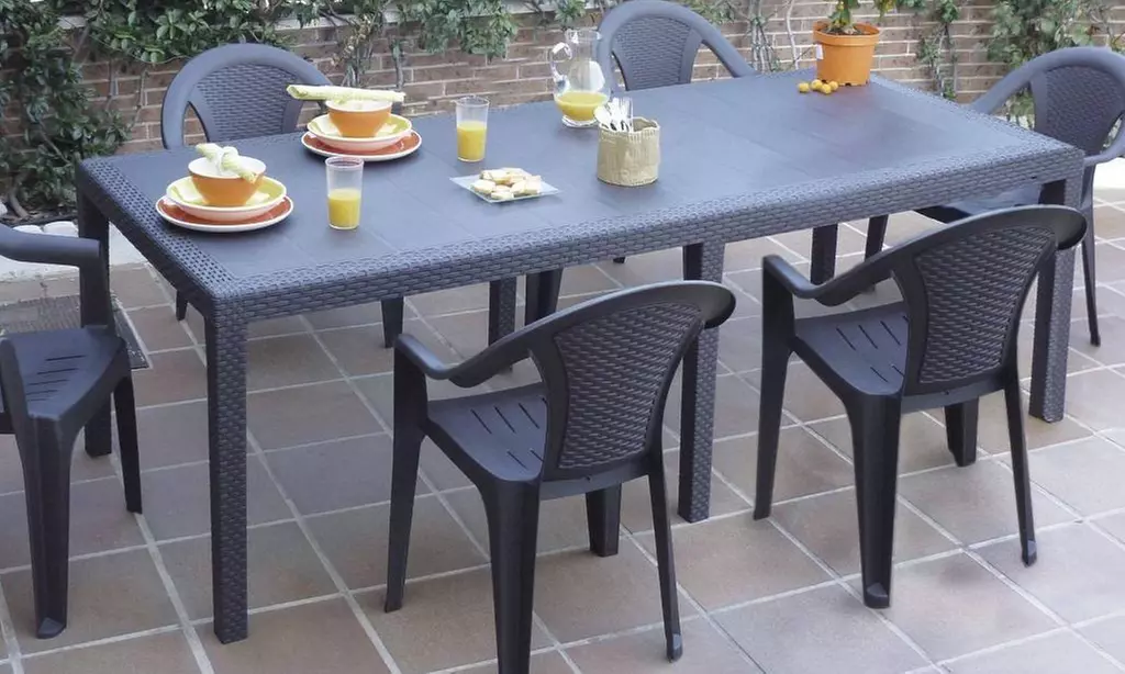 Ausziehbarer rechteckiger Tisch „Sun“ für den Außenbereich