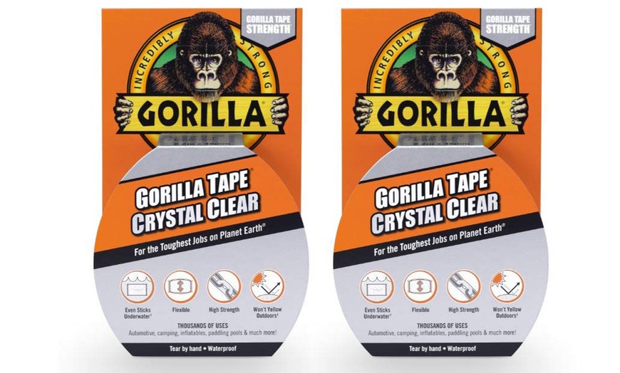 Image 2: Gorilla Glue Clear Repair Tape