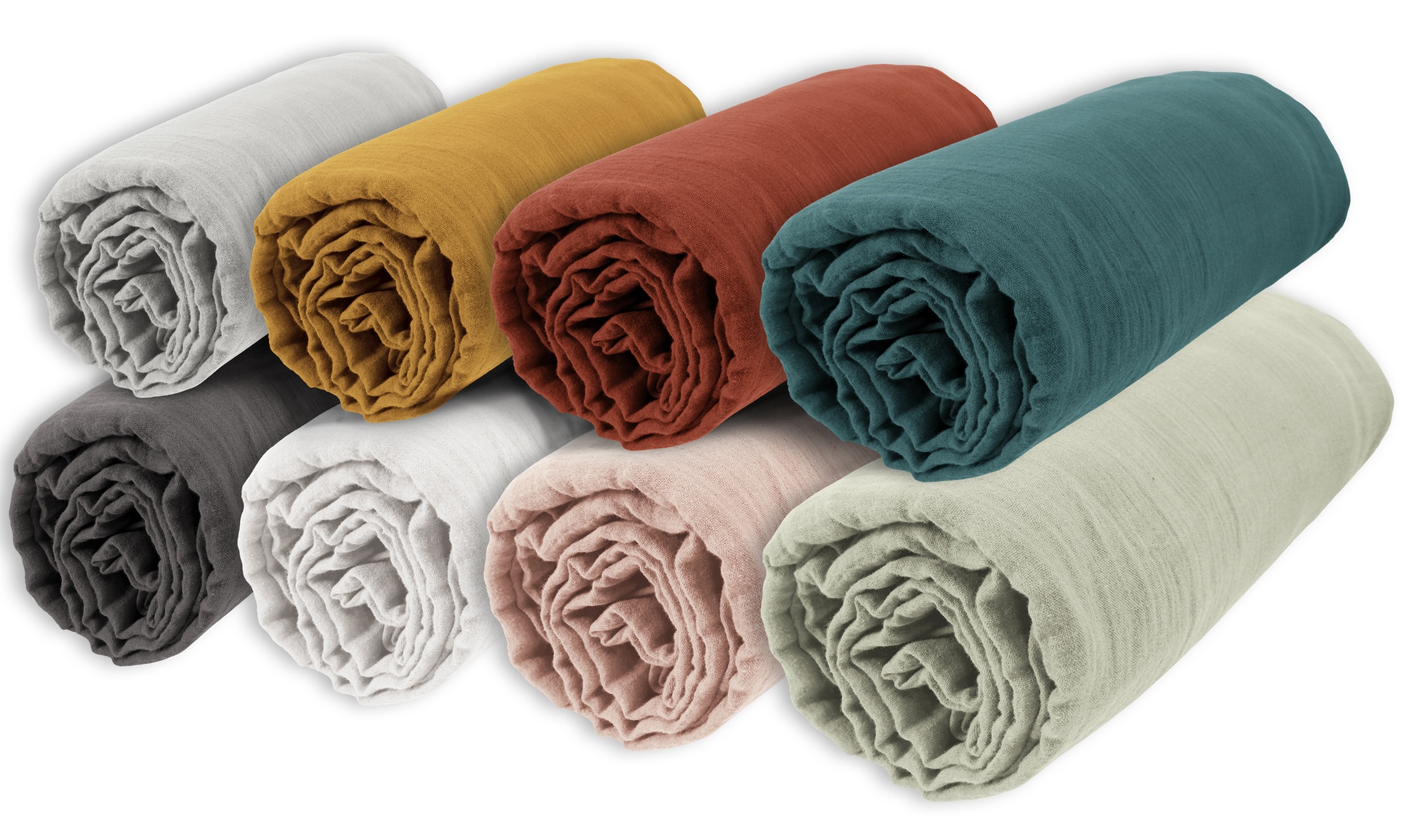 Drap-housse double gaze de coton