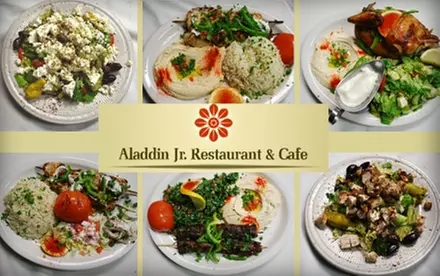 $10 for $25 Worth of Arabic Cuisine at Aladdin Jr. Restaurant and Cafe - Primary Image