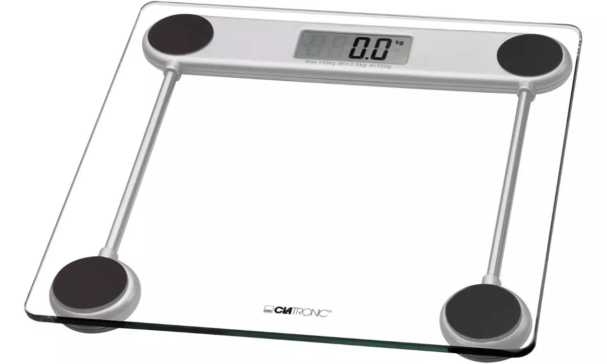 Balance électronique en verre avec affichage LED de la marque Clatronic - Primary Image