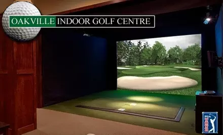 $20 For One Hour in a Golf Simulator (Up to $40 Value) at Oakville Indoor Golf Centre - Primary Image