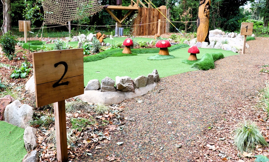 Image 4: Up to 40% Off on Golf - Mini Golf (Activity / Experience) at Iron Pit Woods Adventure