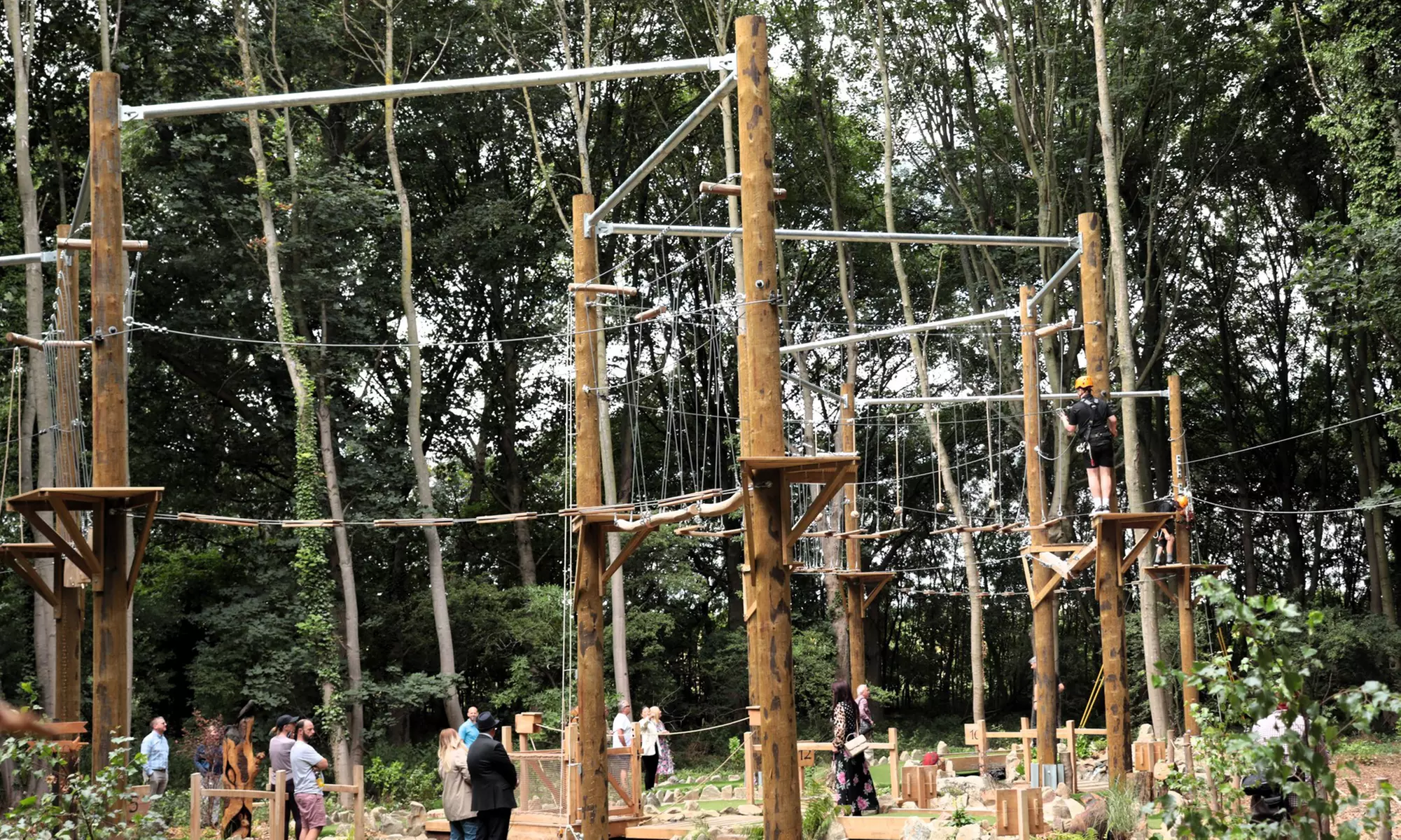Up to 26% Off on High Rope Course at Iron Pit Woods Adventure