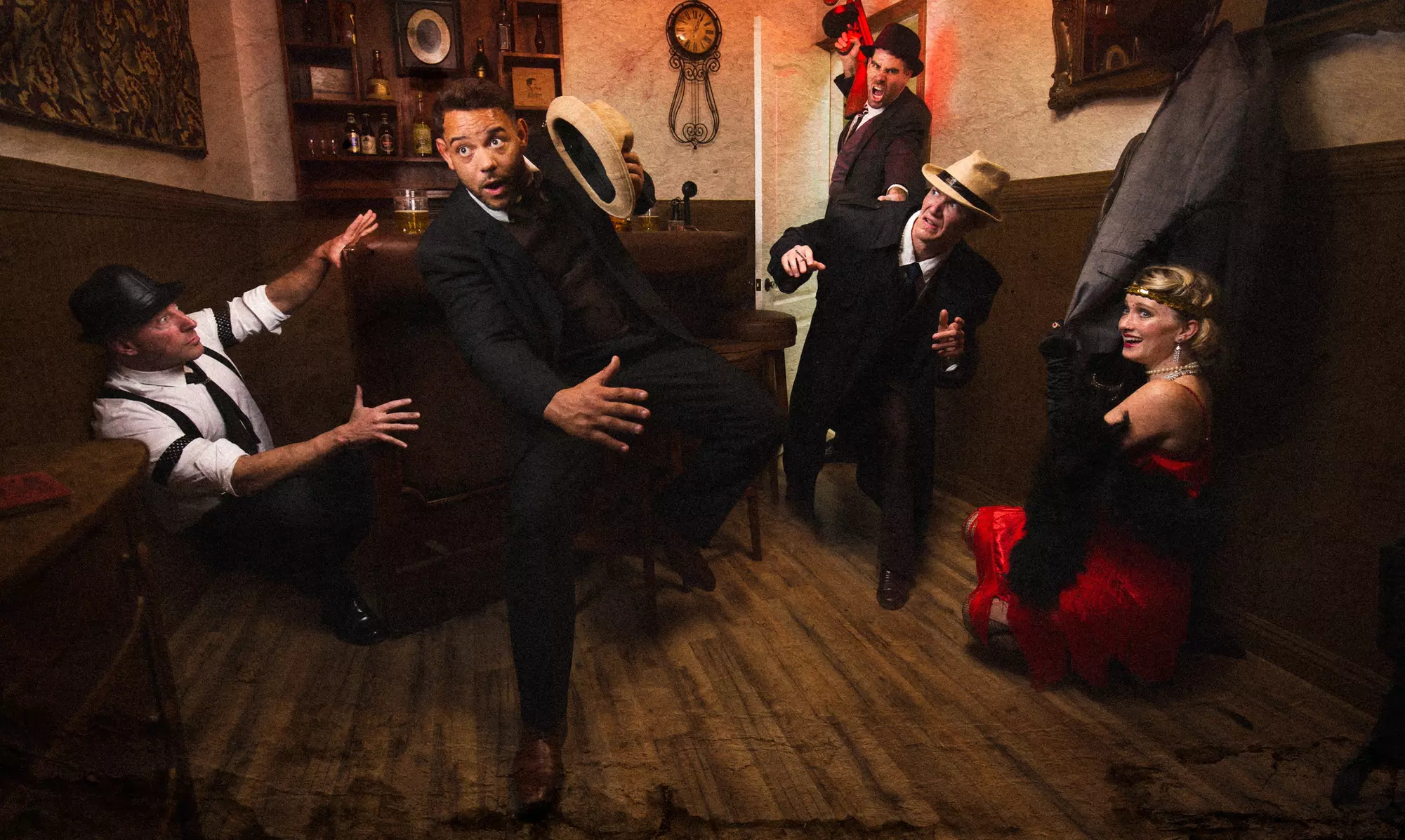 Private "Prohibition Ransom" Escape Room Game for Eight People at Boss-Play Escape Rooms (Up to 45% Off) - Primary Image