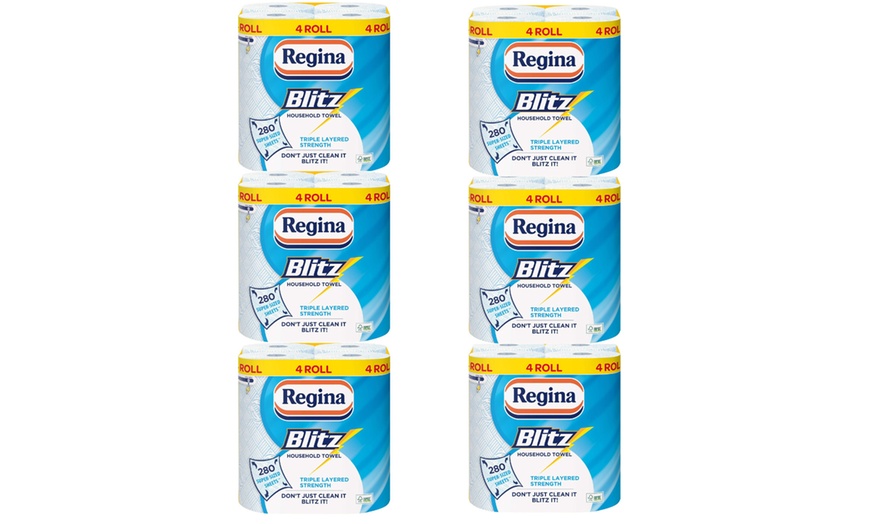 Image 9: Up to 24 Rolls of Regina Extra-Large Blitz Kitchen Towels