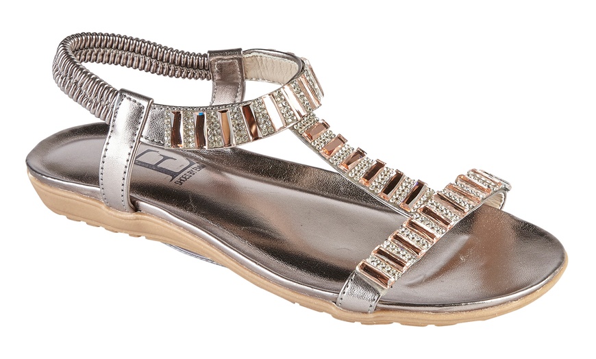 Image 3: Women's Diamante Shoes