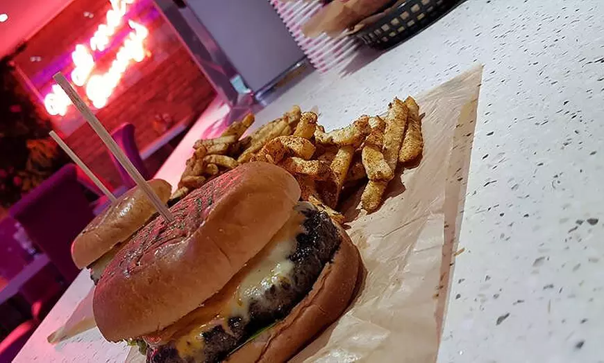 Image 2: Gourmet Burger Meal for Two