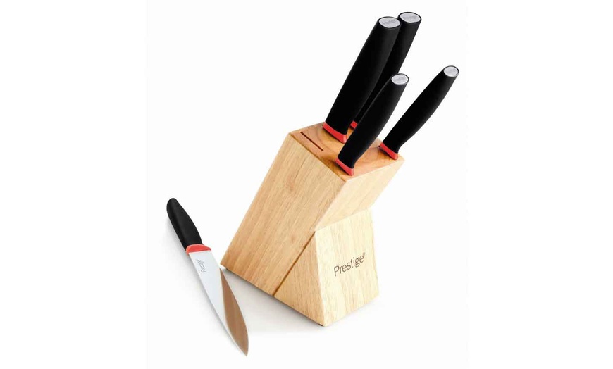 Image 4: Prestige Knife Block Set