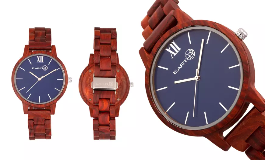 Image 9:  Montre en bois Earth Wood 