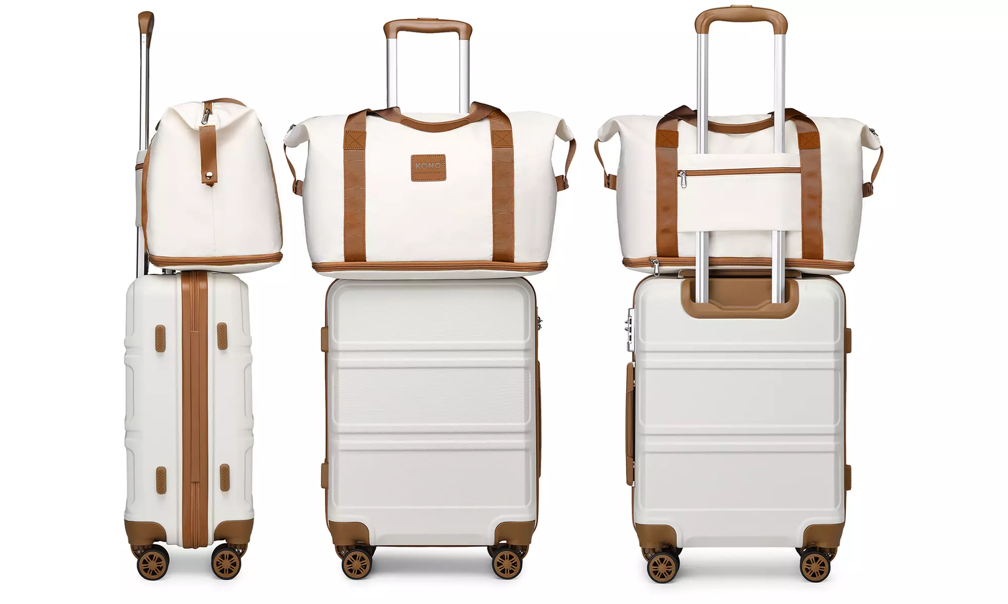 Reisekoffer, Kosmetikkoffer, Reisetasche und Kulturbeutel