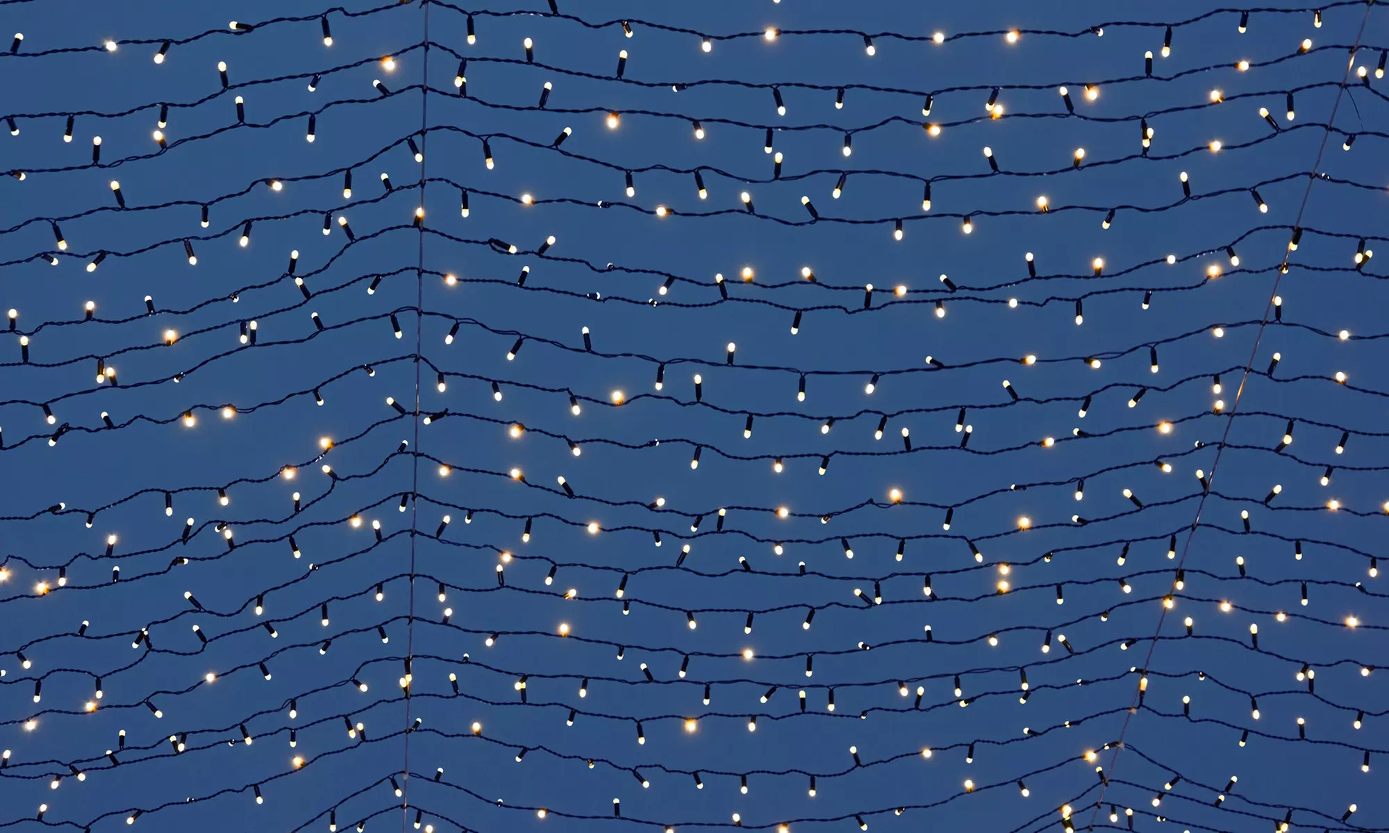 1, 2 ou 4 guirlandes LED solaire "Yogi Warm" Lumisky