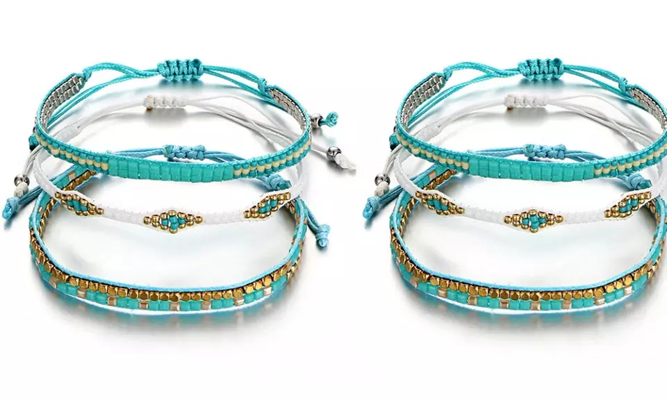 1 ou 2 sets de 3 bracelets "Bali" - Second Medium